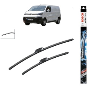 Set stergatoare auto CITROEN JUMPY III Van (V_) din 2016-2025, Bosch Aerotwin, din cauciuc siliconat rezistent