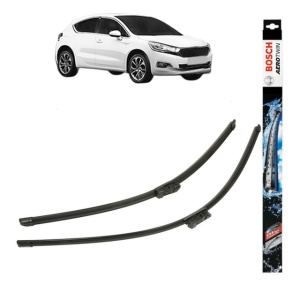 Set stergatoare auto DS DS 4 / DS 4 CROSSBACK (NX_) din 2015-2018, Bosch Aerotwin, din cauciuc siliconat rezistent
