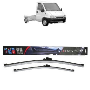 Set stergatoare auto FIAT DUCATO Platform/Chassis (244_) din 2001-2006, Derby, din cauciuc siliconat rezistent - Img 1