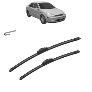 Set stergatoare auto FORD FOCUS I Saloon (DFW) din 1999-2005, Bosch Aerotwin Retrofit, din cauciuc siliconat rezistent - Img 8