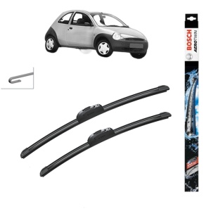 Set stergatoare auto FORD KA (RB_) din 1996-2008, Bosch Aerotwin Retrofit, din cauciuc siliconat rezistent