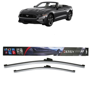 Set stergatoare auto FORD USA MUSTANG Convertible din 2005-2024, Derby, din cauciuc siliconat rezistent