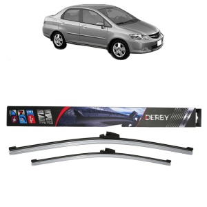 Set stergatoare auto HONDA CITY V Saloon (GM2, GM3) din 2009-2014, Derby, din cauciuc siliconat rezistent