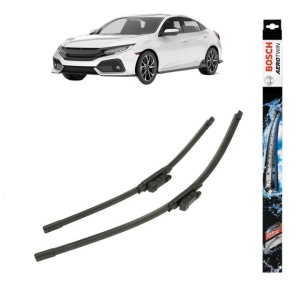 Set stergatoare auto HONDA CIVIC XI Saloon (FE) din 2021, Bosch Aerotwin, din cauciuc siliconat rezistent