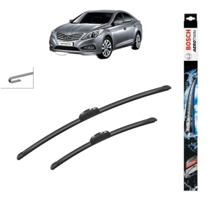 Set stergatoare auto HYUNDAI GRANDEUR (HG) din 2011-2016, Bosch Aerotwin Retrofit, din cauciuc siliconat rezistent