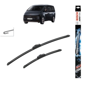 Set stergatoare auto HYUNDAI STARIA Bus (US4) din 2021-2024, Bosch Aerotwin Retrofit, din cauciuc siliconat rezistent