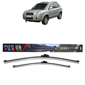 Set stergatoare auto HYUNDAI TUCSON SUV Van (JM) din 2004-2010, Derby, din cauciuc siliconat rezistent