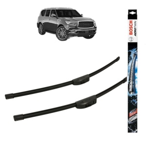 Set stergatoare auto INFINITI QX80 din 2013, Bosch Aerotwin Retrofit, din cauciuc siliconat rezistent