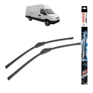 Set stergatoare auto IVECO DAILY IV Van din 2006-2011, Bosch Aerotwin, din cauciuc siliconat rezistent