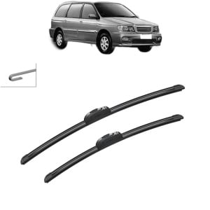 Set stergatoare auto KIA JOICE (MTE1P) din 2000-2003, Bosch Aerotwin Retrofit, din cauciuc siliconat rezistent - Img 8