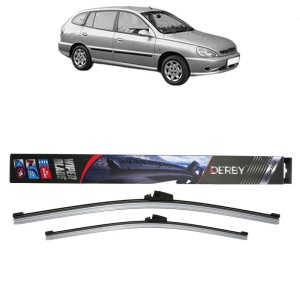 Set stergatoare auto KIA RIO I Hatchback (DC) din 2000-2005, Derby, din cauciuc siliconat rezistent