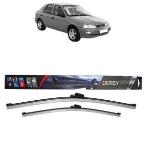 Set stergatoare auto KIA SEPHIA (FA) din 1995-1997, Derby, din cauciuc siliconat rezistent