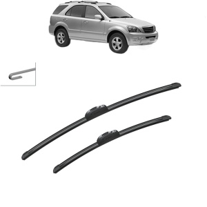 Set stergatoare auto KIA SORENTO I (JC) din 2002-2011, Bosch Aerotwin Retrofit, din cauciuc siliconat rezistent - Img 8