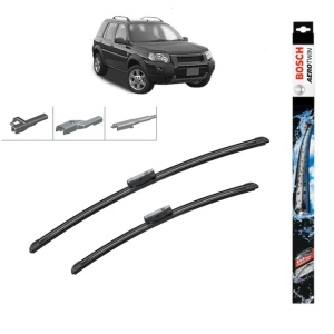 Set stergatoare auto LAND ROVER FREELANDER 2 (L359) din 2006-2014, Bosch Aerotwin Multi, din cauciuc siliconat rezistent