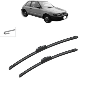 Set stergatoare auto MAZDA 323 C IV (BG) din 1989-1994, Bosch Aerotwin Retrofit, din cauciuc siliconat rezistent - Img 8