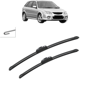 Set stergatoare auto MAZDA 323 F VI Hatchback (BJ) din 1998-2004, Bosch Aerotwin Retrofit, din cauciuc siliconat rezistent - Img 7