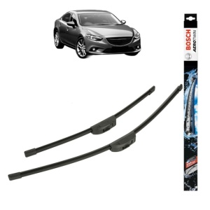Set stergatoare auto MAZDA 6 Saloon (GJ, GL) din 2012-2020, Bosch Aerotwin, din cauciuc siliconat rezistent