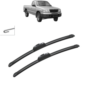 Set stergatoare auto MAZDA B-SERIE Platform/Chassis (UN) din 1999-2005, Bosch Aerotwin Retrofit, din cauciuc siliconat rezistent - Img 7