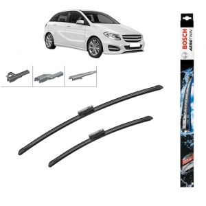 Set stergatoare auto MERCEDES-BENZ B-CLASS Sports Tourer (W246, W242) din 2011-2018, Bosch Aerotwin Multi, din cauciuc siliconat rezistent