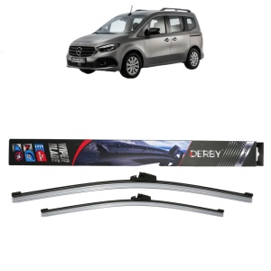 Set stergatoare auto MERCEDES-BENZ CITAN Box Body/MPV (W420) din 2021-2022, Derby, din cauciuc siliconat rezistent