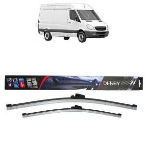 Set stergatoare auto MERCEDES-BENZ SPRINTER 3,5-t Van (B906) din 2006-2018, Derby, din cauciuc siliconat rezistent