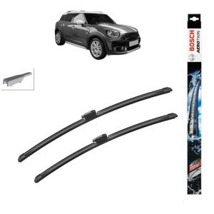 Set stergatoare auto MINI MINI COUNTRYMAN (F60) din 2016-2020, Bosch Aerotwin, din cauciuc siliconat rezistent