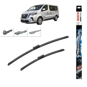 Set stergatoare auto NISSAN PRIMASTAR Bus (X82) din 2021, Bosch Aerotwin Multi, din cauciuc siliconat rezistent