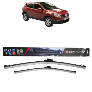 Set stergatoare auto NISSAN QASHQAI +2 (JJ10E) din 2007-2014, Derby, din cauciuc siliconat rezistent