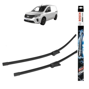 Set stergatoare auto NISSAN TOWNSTAR EVALIA MPV (XFK) din 2024, Bosch Aerotwin, din cauciuc siliconat rezistent