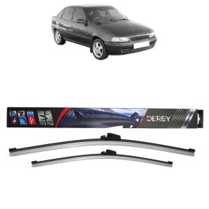Set stergatoare auto OPEL ASTRA F CLASSIC Saloon (T92) din 1998-2002, Derby, din cauciuc siliconat rezistent