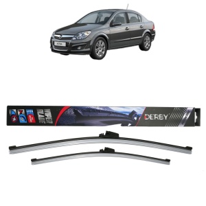 Set stergatoare auto OPEL ASTRA H CLASSIC Saloon (A04) din 2009-2014, Derby, din cauciuc siliconat rezistent