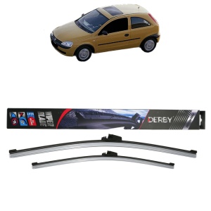 Set stergatoare auto OPEL CORSA C (X01) din 2000-2009, Derby, din cauciuc siliconat rezistent