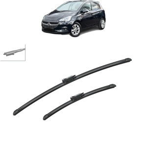 Set stergatoare auto OPEL CORSA E Hatchback Van (X15) din 2014-2015, Bosch Aerotwin, din cauciuc siliconat rezistent - Img 6