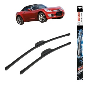 Set stergatoare auto OPEL GT Convertible (M07) din 2007-2011, Bosch Aerotwin Retrofit, din cauciuc siliconat rezistent