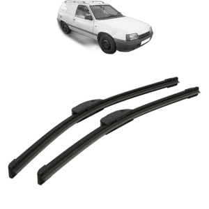 Set stergatoare auto OPEL KADETT E Estate Van (T85) din 1984-1993, Bosch Aerotwin Retrofit, din cauciuc siliconat rezistent - Img 7