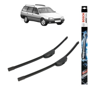 Set stergatoare auto OPEL OMEGA A Estate (V87) din 1986-1994, Bosch Aerotwin Retrofit, din cauciuc siliconat rezistent