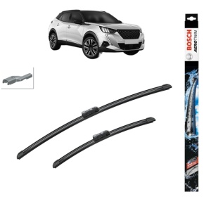 Set stergatoare auto PEUGEOT 2008 II (UD_, US_, UY_, UJ_, UR_, UC_) din 2019-2025, Bosch Aerotwin, din cauciuc siliconat rezistent