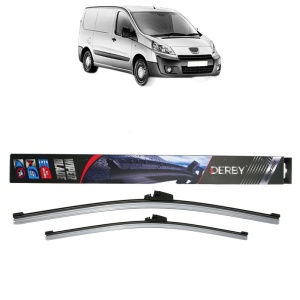 Set stergatoare auto PEUGEOT EXPERT Van (VF3A_, VF3U_, VF3X_) din 2007-2016, Derby, din cauciuc siliconat rezistent