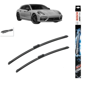 Set stergatoare auto PORSCHE PANAMERA Sport Turismo (971) din 2017-2023, Bosch Aerotwin, din cauciuc siliconat rezistent