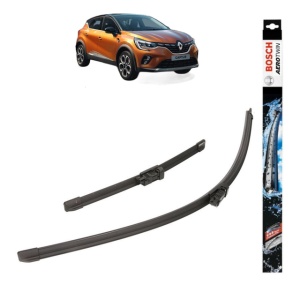 Set stergatoare auto RENAULT CAPTUR II (HF_) din 2020-2025, Bosch Aerotwin, din cauciuc siliconat rezistent