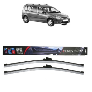 Set stergatoare auto RENAULT LOGAN I Estate (KS_) din 2007-2015, Derby, din cauciuc siliconat rezistent