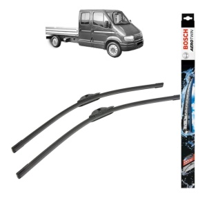 Set stergatoare auto RENAULT MASTER II Platform/Chassis (ED/HD/UD) din 1997-2011, Bosch Aerotwin, din cauciuc siliconat rezistent