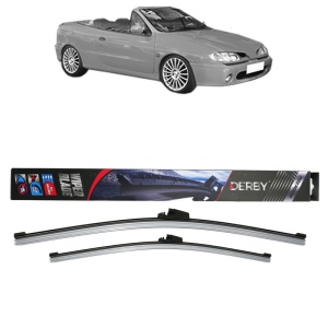 Set stergatoare auto RENAULT MEGANE I Cabriolet (EA0/1_) din 1996-2003, Derby, din cauciuc siliconat rezistent