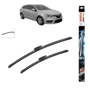 Set stergatoare auto RENAULT MEGANE IV Grandtour (K9A/M/N_) din 2016-2021, Bosch Aerotwin, din cauciuc siliconat rezistent