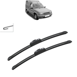 Set stergatoare auto RENAULT RAPID Box Body/MPV (F40_, G40_) din 1985-1998, Bosch Aerotwin Retrofit, din cauciuc siliconat rezistent - Img 7