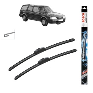 Set stergatoare auto ROVER MONTEGO Estate (XE) din 1990-1993, Bosch Aerotwin Retrofit, din cauciuc siliconat rezistent