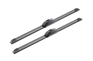 Set stergatoare auto SKODA FAVORIT Forman (785) din 1988-1995, Bosch Aerotwin Retrofit, din cauciuc siliconat rezistent - Img 5