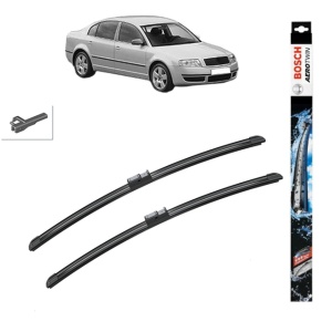 Set stergatoare auto SKODA SUPERB I (3U4) din 2001-2008, Bosch Aerotwin, din cauciuc siliconat rezistent