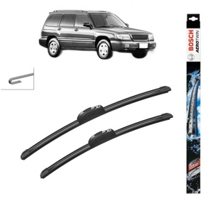 Set stergatoare auto SUBARU FORESTER (SF_) din 1997-2002, Bosch Aerotwin Retrofit, din cauciuc siliconat rezistent