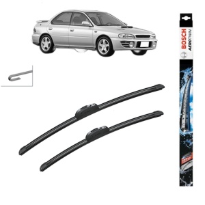 Set stergatoare auto SUBARU IMPREZA Saloon (GC) din 1992-2000, Bosch Aerotwin Retrofit, din cauciuc siliconat rezistent
